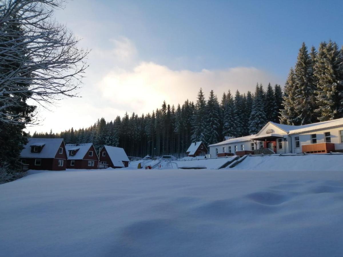 Erzgebirgsidyll Breitenbrunn Ferienwohnung Bagian luar foto