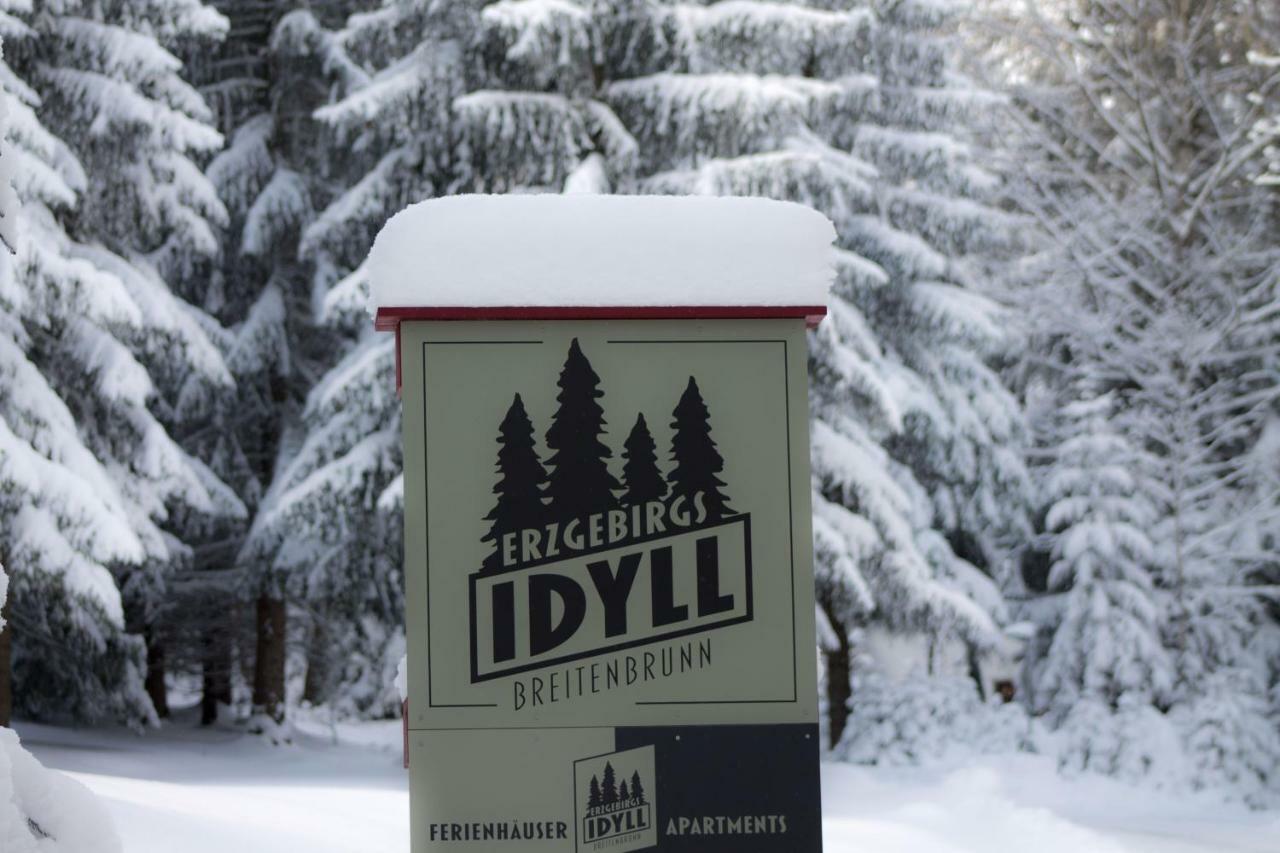Erzgebirgsidyll Breitenbrunn Ferienwohnung Bagian luar foto