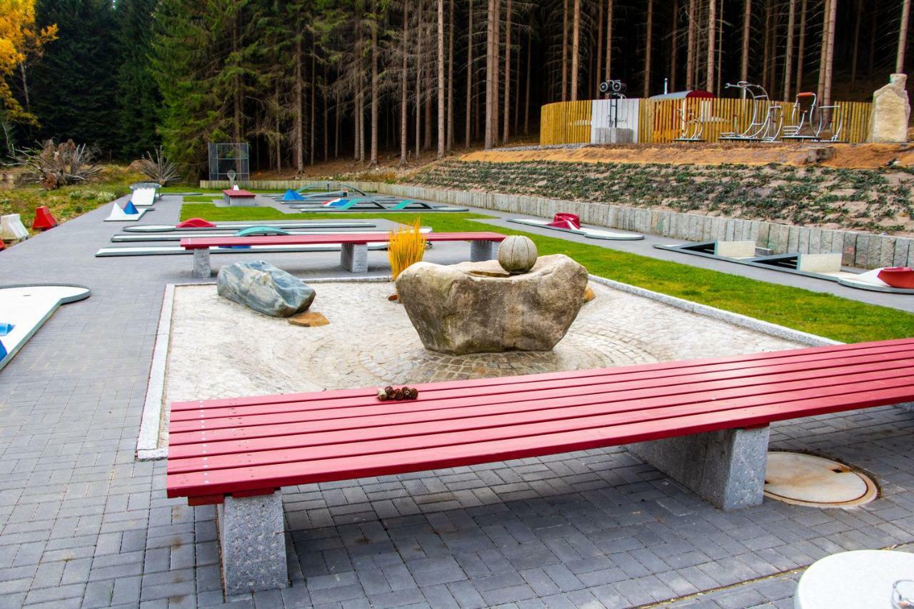 Erzgebirgsidyll Breitenbrunn Ferienwohnung Bagian luar foto